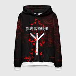 Мужская толстовка 3D Burzum Algiz Rune