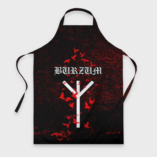 Фартук 3D Burzum Algiz Rune