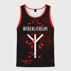 Мужская майка 3D Burzum Algiz Rune