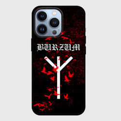 Чехол для iPhone 13 Pro Burzum Algiz Rune