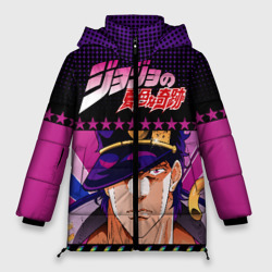 Женская зимняя куртка Oversize Joutarou Kuujou JoJo