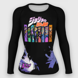 Женский рашгард 3D Manga JoJo