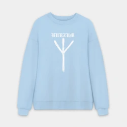 Мужской свитшот oversize без начеса хлопок Burzum