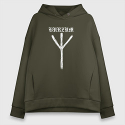 Женское худи Oversize хлопок Burzum