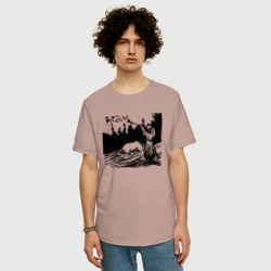 Мужская футболка хлопок Oversize Burzum - фото 2