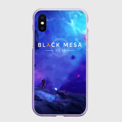 Чехол для iPhone XS Max матовый Half-life - Black Mesa: Xen