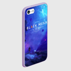 Чехол для iPhone 5/5S матовый Half-life - Black Mesa: Xen - фото 2