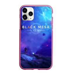 Чехол для iPhone 11 Pro Max матовый Half-life - Black Mesa: Xen