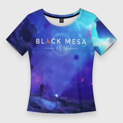 Женская футболка 3D Slim Half-life - Black Mesa: Xen