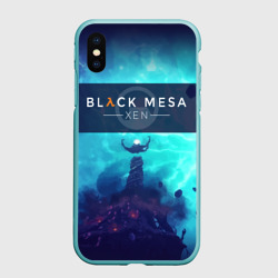 Чехол для iPhone XS Max матовый Half-life - Black Mesa: Xen