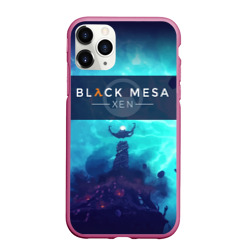 Чехол для iPhone 11 Pro Max матовый Half-life - Black Mesa: Xen
