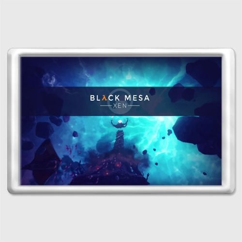 Магнит 45*70 Half-life - Black Mesa: Xen, цвет прозрачный