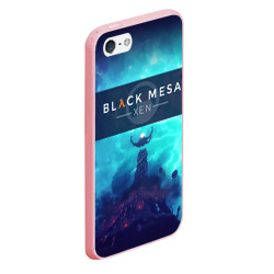 Чехол для iPhone 5/5S матовый Half-life - Black Mesa: Xen - фото 2