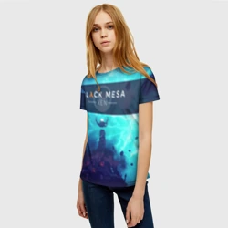 Женская футболка 3D Half-life - Black Mesa: Xen - фото 2