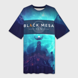 Платье-футболка 3D Half-life - Black Mesa: Xen