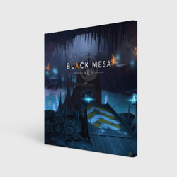 Холст квадратный Half-life - Black Mesa: Xen