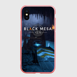 Чехол для iPhone XS Max матовый Half-life - Black Mesa: Xen