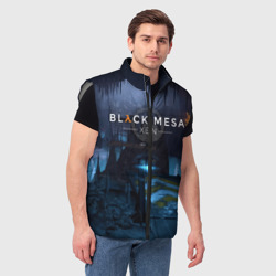 Мужской жилет утепленный 3D Half-life - Black Mesa: Xen - фото 2