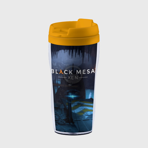Термокружка-непроливайка Half-life - Black Mesa: Xen, цвет желтый