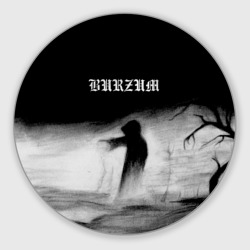 Круглый коврик для мышки Burzum