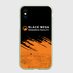 Чехол для iPhone XS Max матовый Black Mesa Half-Life