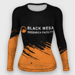 Женский рашгард 3D Black Mesa Half-Life