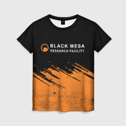 Женская футболка 3D Black Mesa Half-Life