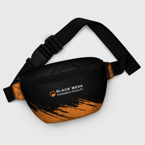 Поясная сумка 3D с принтом BLACK MESA (Half-Life), фото #5