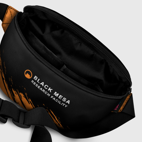 Поясная сумка 3D с принтом BLACK MESA (Half-Life), фото #6