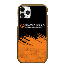 Чехол для iPhone 11 Pro Max матовый Black Mesa Half-Life