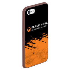 Чехол для iPhone 5/5S матовый Black Mesa Half-Life - фото 2