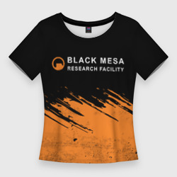 Женская футболка 3D Slim Black Mesa Half-Life