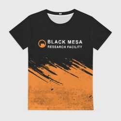 Женская футболка 3D Black Mesa Half-Life