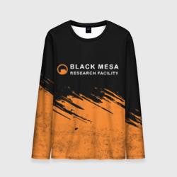 Мужской лонгслив 3D Black Mesa Half-Life