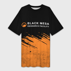 Платье-футболка 3D Black Mesa Half-Life