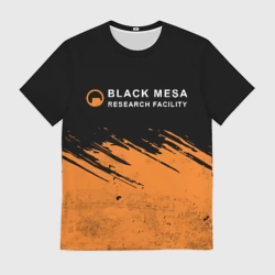 Мужская футболка 3D Black Mesa Half-Life