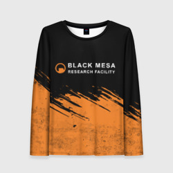 Женский лонгслив 3D Black Mesa Half-Life