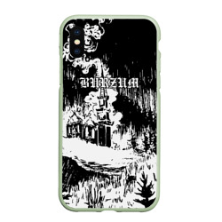 Чехол для iPhone XS Max матовый Burzum