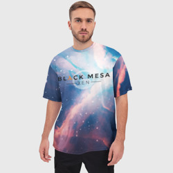 Мужская футболка oversize 3D Half-life - Black Mesa: Xen - фото 2