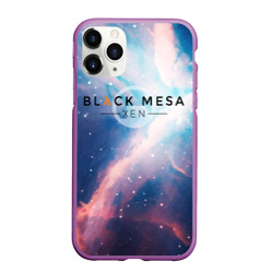 Чехол для iPhone 11 Pro Max матовый Half-life - Black Mesa: Xen