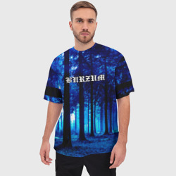 Мужская футболка oversize 3D Burzum - фото 2