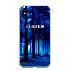 Чехол для iPhone XS Max матовый Burzum