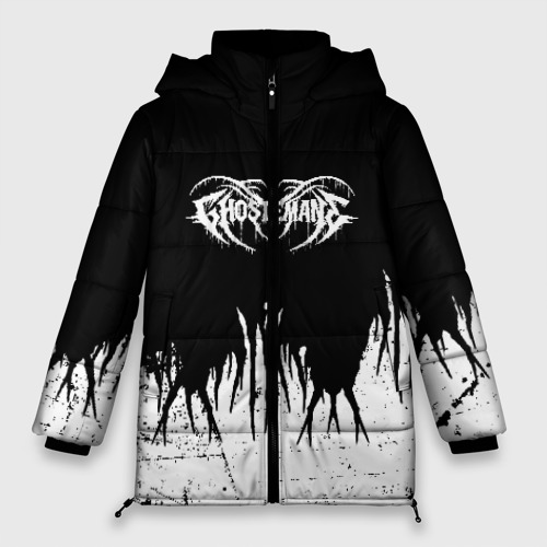 Женская зимняя куртка Oversize Ghostemane, цвет черный