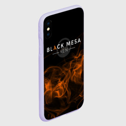 Чехол для iPhone XS Max матовый Half-life - Black Mesa: Xen - фото 2