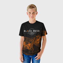 Детская футболка 3D Half-life - Black Mesa: Xen - фото 2