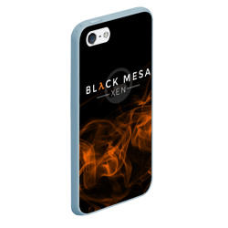 Чехол для iPhone 5/5S матовый Half-life - Black Mesa: Xen - фото 2