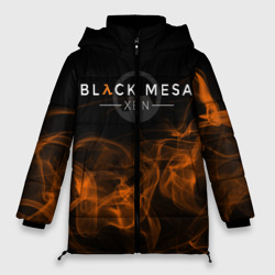 Женская зимняя куртка Oversize Half-life - Black Mesa: Xen