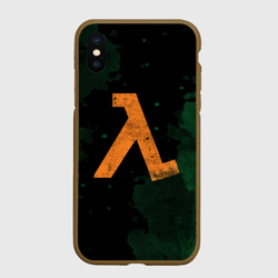 Чехол для iPhone XS Max матовый Half-life - Lambda