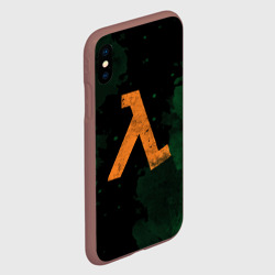 Чехол для iPhone XS Max матовый Half-life - Lambda - фото 2