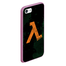 Чехол для iPhone 5/5S матовый Half-life - Lambda - фото 2